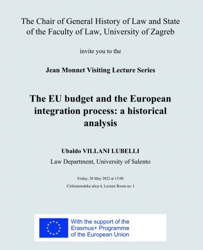Lecture by Ubaldo VILLANI LUBELLI: EU...